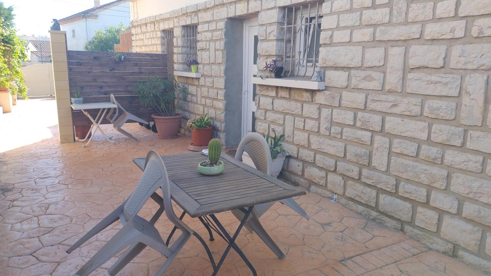 פרונטיניאן Appartement Entre Mer Et Gardiole מראה חיצוני תמונה